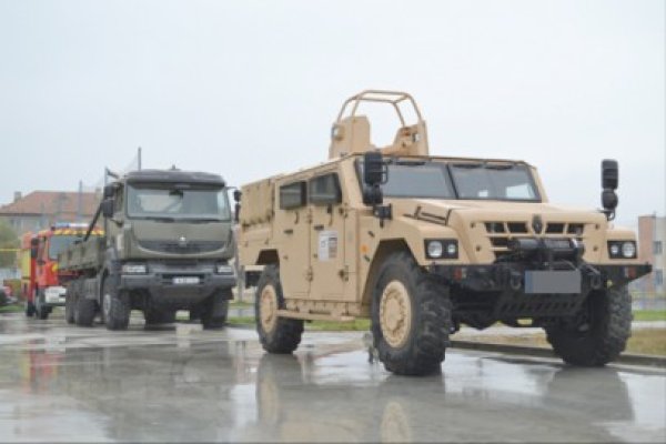 Renault va produce camioane şi maşini de teren militare, lângă Ploieşti